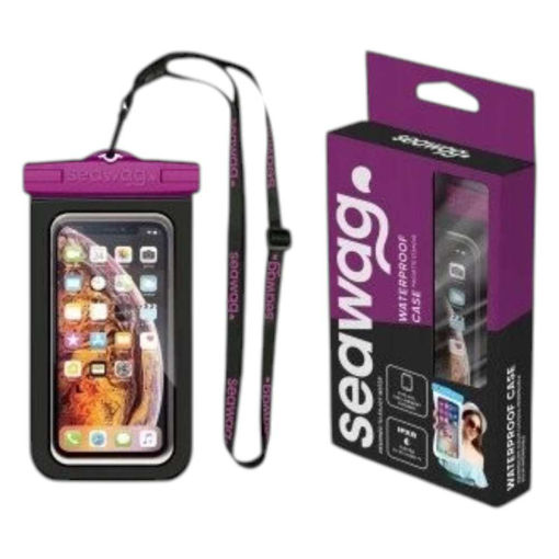 Picture of SEAWAG WATERPROOF CASE FOR SMARTPHONES BLACK & PURPLE
